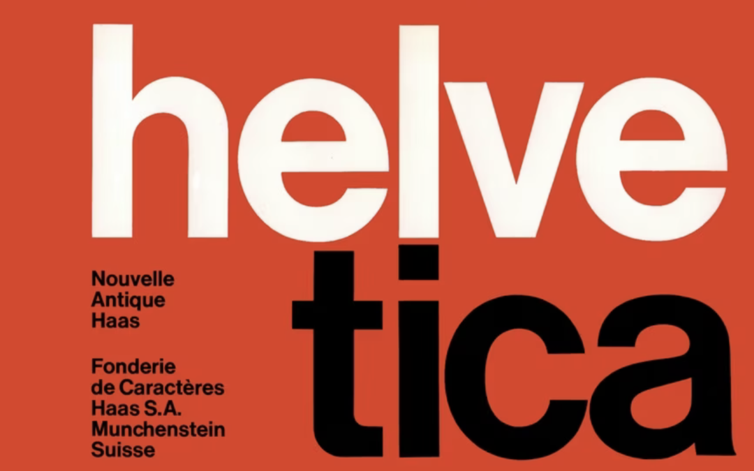 Helvética: el lenguaje universal del diseño moderno